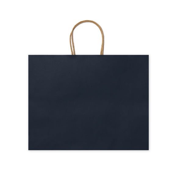 Maple - Bolsa de papel en acabado natural 110 g/m² - Marino