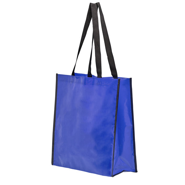 Coast - Bolsa reutilizable de acabado laminado brillante - Royal