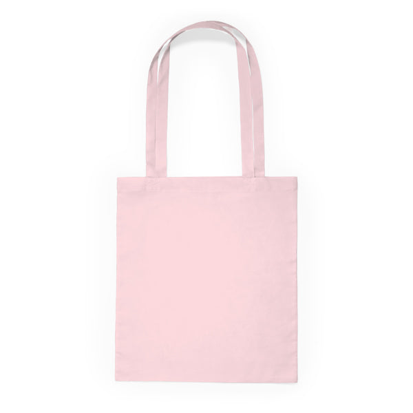 Mountain - Bolsa fabricada en tejido de algodón de 140 g/m² - Rosa Claro
