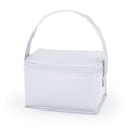 Tibu - Nevera con interior isotérmico de aluminio para 6 latas - Blanco