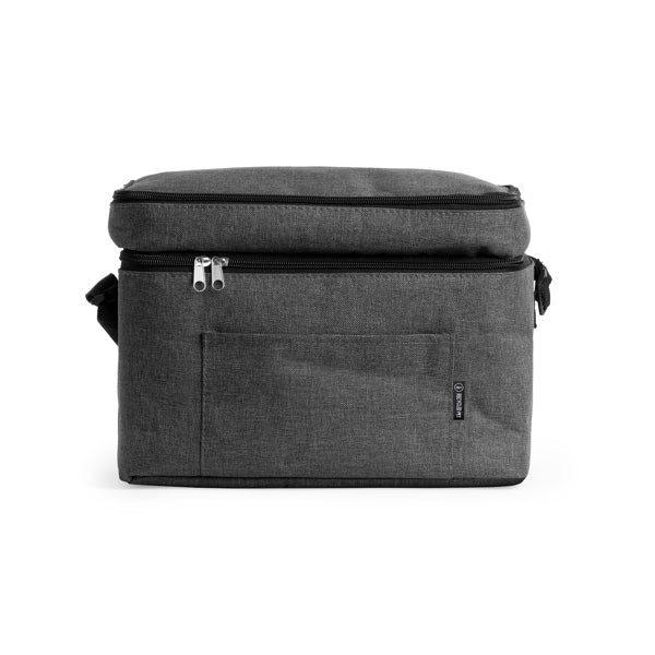 Marlox - Nevera XL de poliéster reciclado RPET con diseño vigoré - Negro Vigore