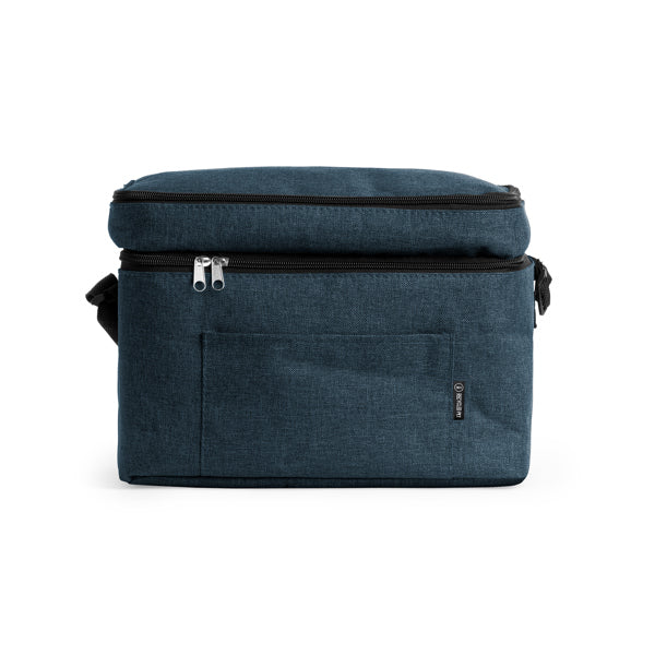 Marlox - Nevera XL de poliéster reciclado RPET con diseño vigoré - Denim Vigore