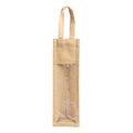 Nimba - Bolsa de yute laminado con ventana - Crudo