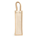 Belona - Bolsa de yute laminado y algodón - Crudo