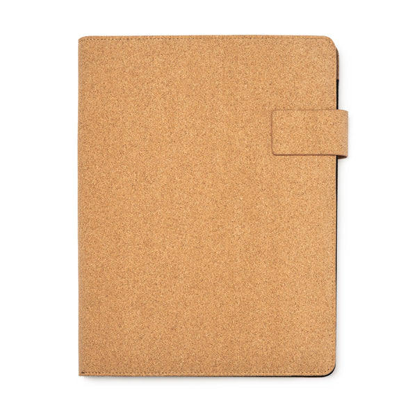 Balok - Carpeta A4 multiusos de corcho con cierre magnético - Crudo