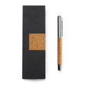 Suver - Roller promocional realizado en corcho natural y metal - Negro