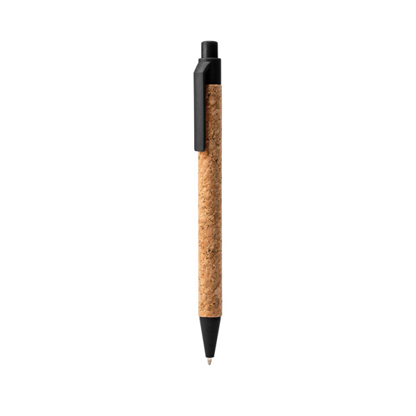 Comper - Bolígrafo línea nature con cuerpo de corcho - Negro