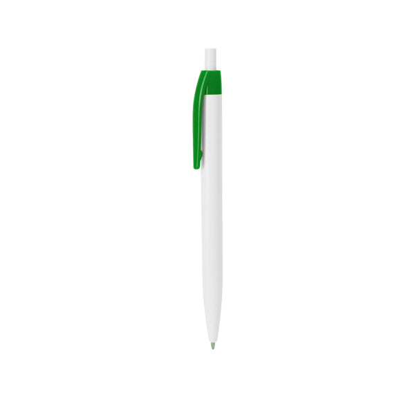 Hindres - Bolígrafo de ABS con pulsador - Verde Helecho