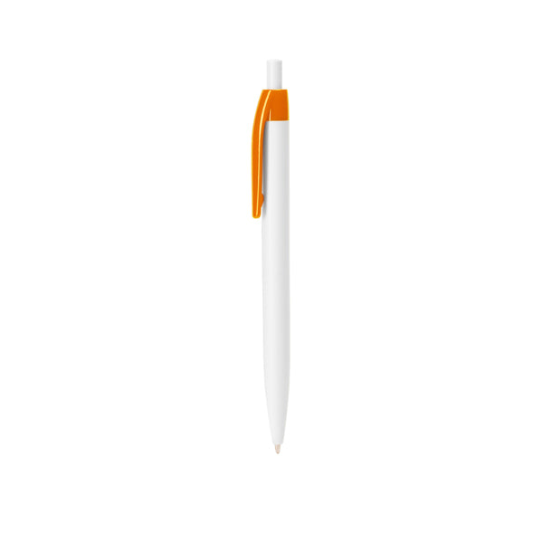 Hindres - Bolígrafo de ABS con pulsador - Naranja