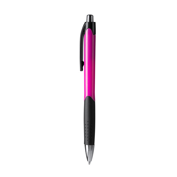 Dante - Bolígrafo de ABS con pulsador - Fucsia