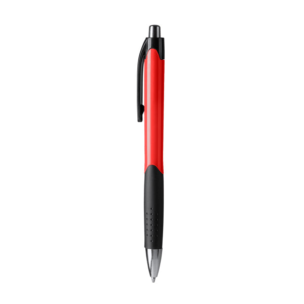 Dante - Bolígrafo de ABS con pulsador - Rojo