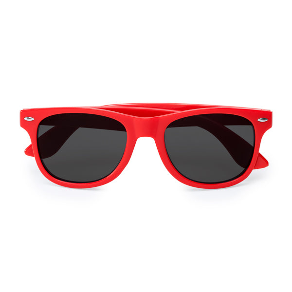 Brisa - Gafas de sol clásicas en acabado brillo con protección UV400 - Rojo