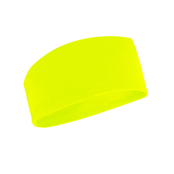 Crossfitter - Cinta técnica de running en tejido doble - Amarillo Fluor
