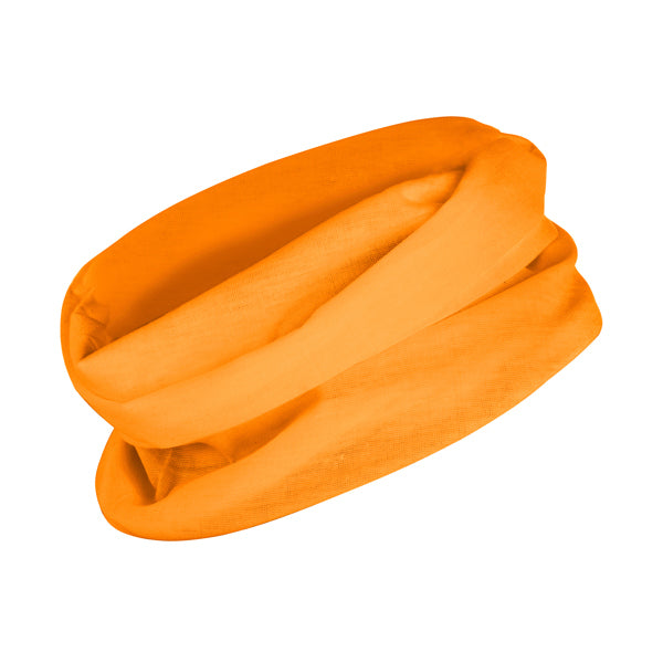 Nanuk - Braga para cuello multifuncional, de corte recto y diseño tubular - Naranja