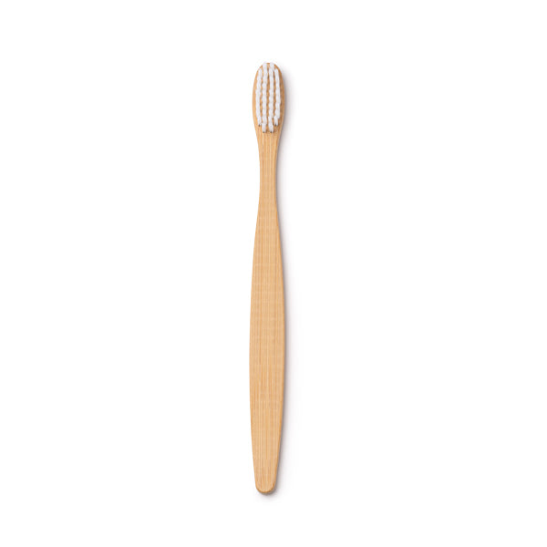 Fresh - Cepillo dental línea ECO fabricando en bambú, con cerdas de plástico blanco - Angora