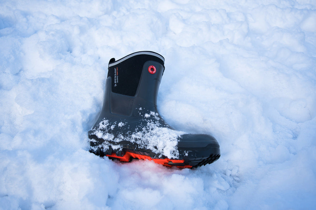 Dunlop Snugboot Heavy Duty Calf Full Safety Media Caña para Trabajos Pesados