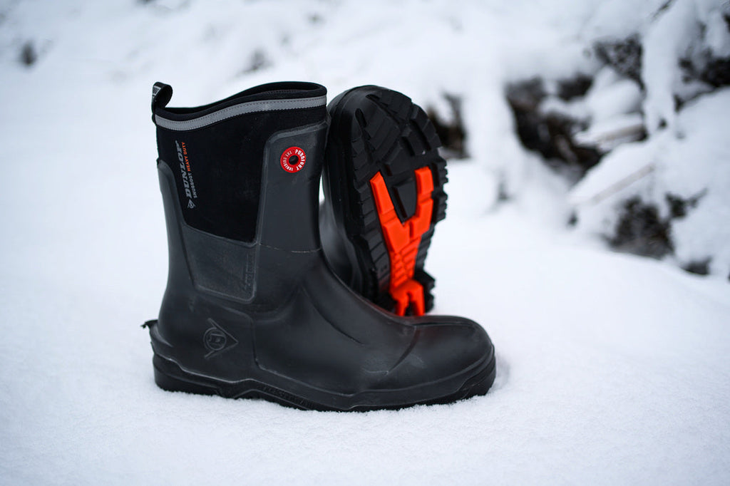 Dunlop Snugboot Heavy Duty Calf Full Safety Media Caña para Trabajos Pesados