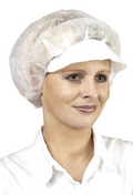 BOUFFANT CAP WITH VISOR